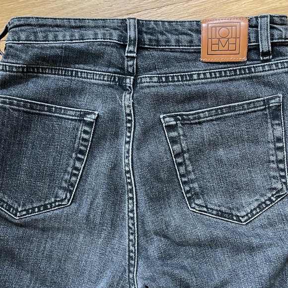 Toteme Flair Fit Crop Jeans EUC - Picture 5 of 5